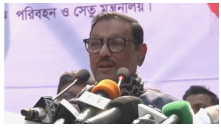 বিএনপির মরণযাত্রা শুরু হয়ে গেছে : ওবায়দুল কাদের