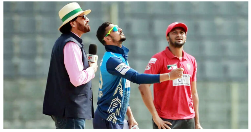 ঢাকার বিপক্ষে টস জিতে ব্যাট করছে সাকিবের বরিশাল