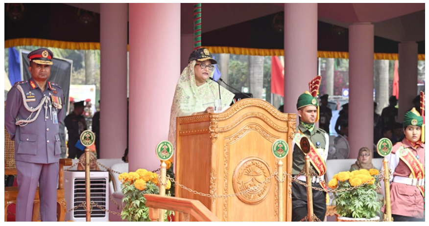 বাংলাদেশ আর কখনো পেছনে ফিরে তাকাবে না: প্রধানমন্ত্রী