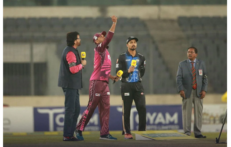 ফাইনালের লক্ষ্যে সিলেটকে ব্যাটিংয়ে পাঠাল রংপুর