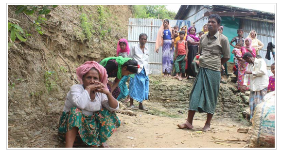 উখিয়া রোহিঙ্গা ক্যাম্পে দু’পক্ষের গোলাগুলিতে ২ শিশু গুলিবিদ্ধ