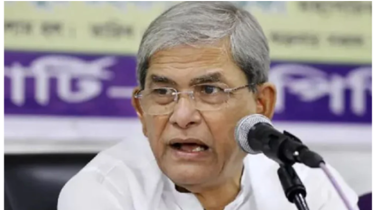 সরকার খালেদা জিয়াকে নিয়ে নাটক করছে : মির্জা ফখরুল