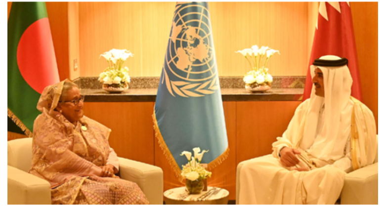 কাতারের কাছে আরও ১ মিলিয়ন টন এলএনজি চাইলেন প্রধানমন্ত্রী