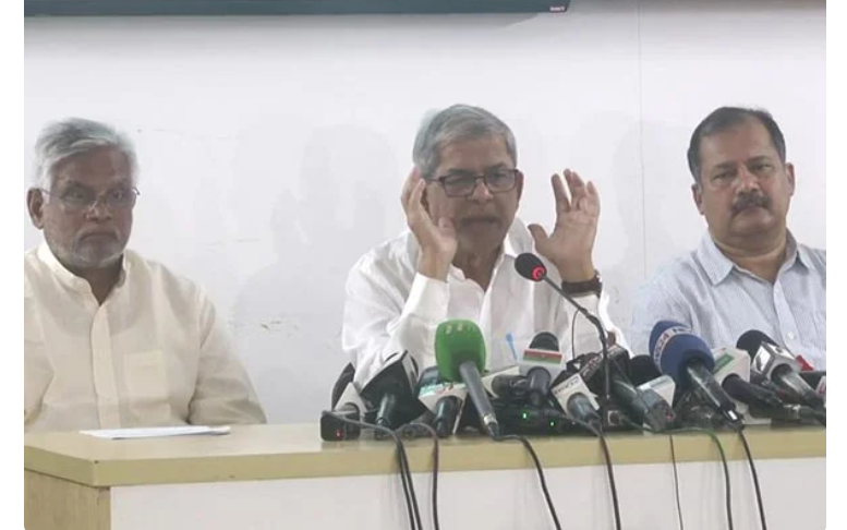 রিজভীসহ নেতাকর্মীদের মুক্তি চাইলেন ফখরুল