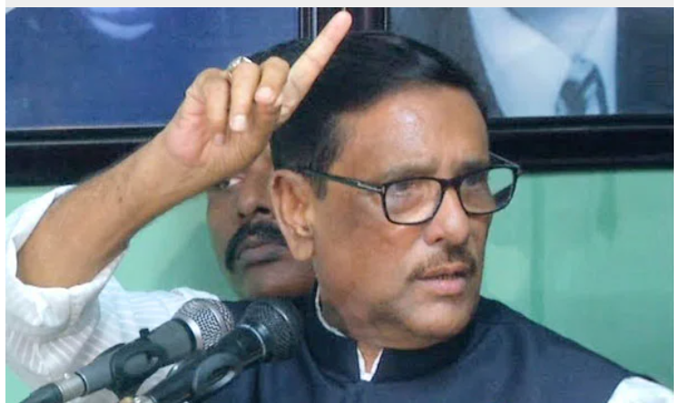 ভোট চুরির মহারাজা বিএনপি : ওবায়দুল কাদের