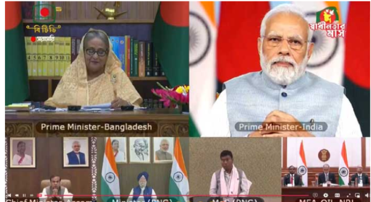 ফ্রেন্ডশিপ পাইপলাইনের উদ্বোধন