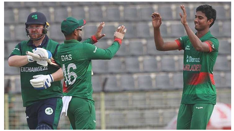 ১০১ রানে অলআউট আয়ারল্যান্ড