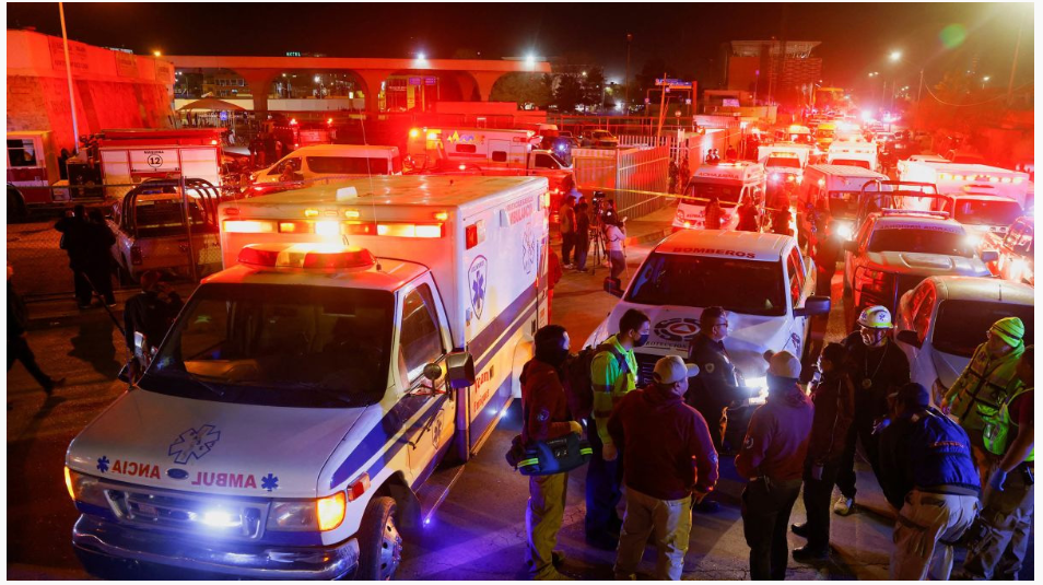 মেক্সিকোতে অভিবাসন কেন্দ্রে আগুন, নিহত ৩৭