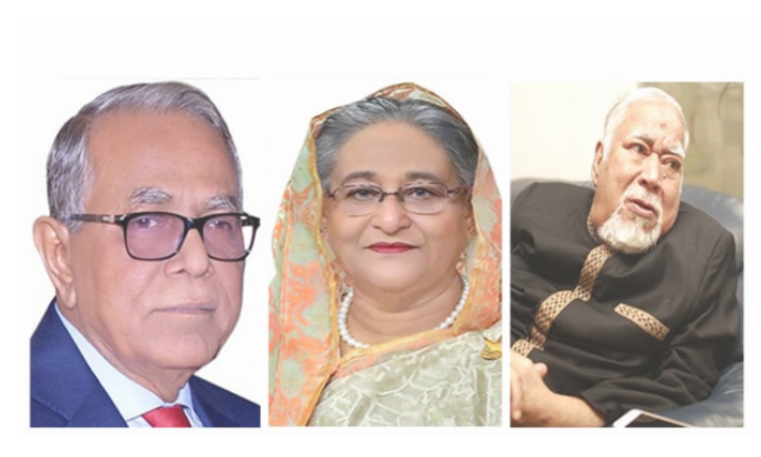 নূরে আলম সিদ্দিকীর মৃত্যুতে রাষ্ট্রপতি-প্রধানমন্ত্রীর শোক