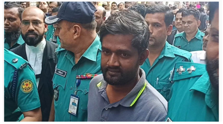 সাংবাদিক শামসুজ্জামান কারাগারে