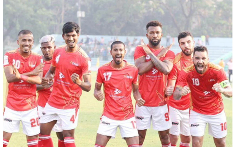 দরিয়েলতনের জোড়া গোলে সেমিতে কিংস