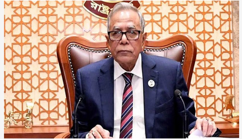 বঙ্গবাজারের আগুনে ক্ষয়ক্ষতির ঘটনায় রাষ্ট্রপতির দুঃখ প্রকাশ