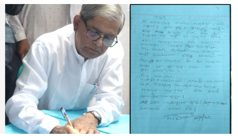 ডা. জাফরুল্লাহর শোকগাঁথায় যা লিখেছেন ফখরুল