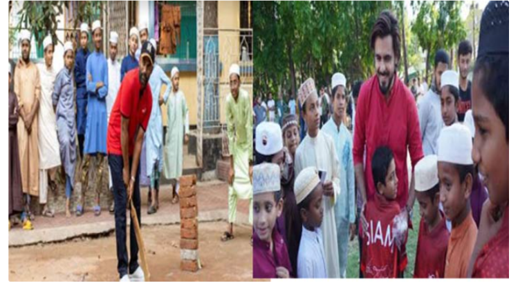 এতিমখানায় রবির ব্র্যান্ড অ্যাম্বাসেডর তামিম-সিয়াম