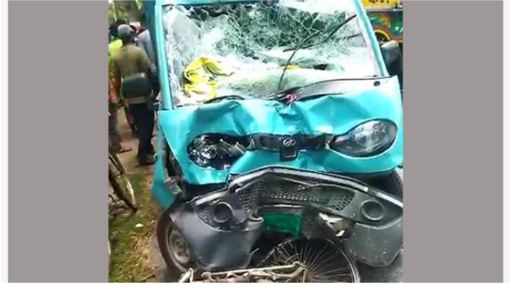 ঝিনাইদহে পিকআপ-ভ্যানের সংঘর্ষ, নিহত ৩