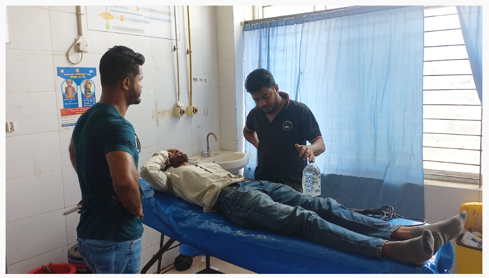 সুনামগঞ্জে সাংবাদিকের ওপর হামলা