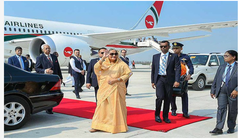 তিনদিনের সফরে কাতার গেলেন প্রধানমন্ত্রী