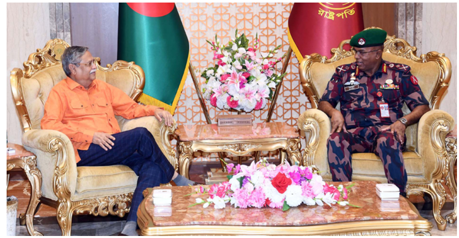 সীমান্ত হত্যা বন্ধে বিজিবিকে আরও তৎপর হওয়ার আহ্বান রাষ্ট্রপতির