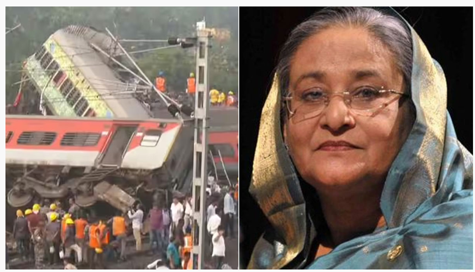 ভারতে ট্রেন দুর্ঘটনায় হতাহতের ঘটনায় প্রধানমন্ত্রীর শোক প্রকাশ