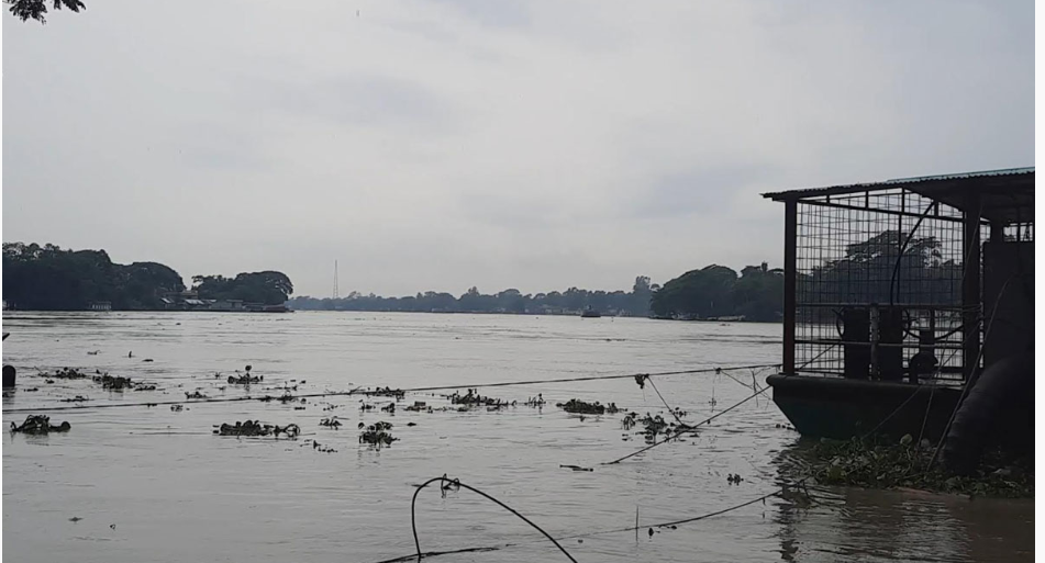 ভারী বর্ষণ-পাহাড়ি ঢলে বাড়ছে সুনামগঞ্জের নদ-নদীর পানি