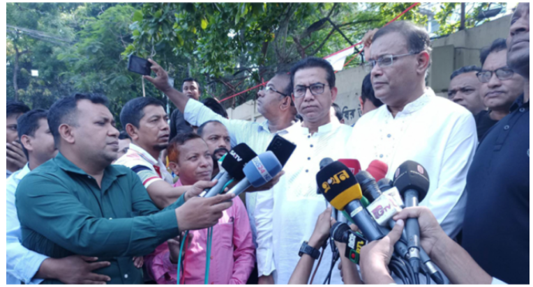 যারা বঙ্গবন্ধুর ম্যুরাল ভেঙেছে, তাদের হাতে দেশ নিরাপদ নয়