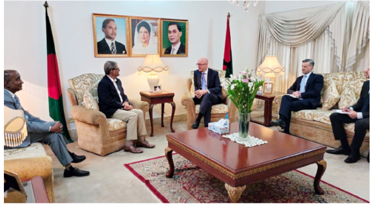 ইইউ প্রতিনিধিদের সঙ্গে বৈঠকে বিএনপি নেতারা