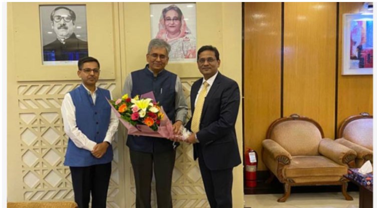 ঢাকায় ভারতের পররাষ্ট্র সচিব