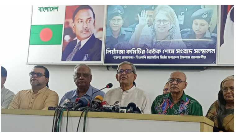 সরকারের পদত্যাগ ঘোষণা ছাড়া সংলাপের প্রশ্নই ওঠে না: ফখরুল