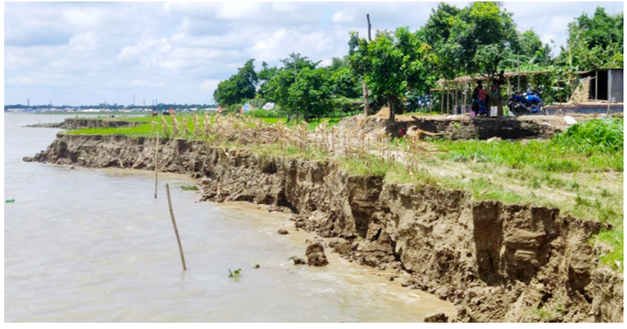 পদ্মার ভাঙন ফরিদপুরে বাস্তুহারা কয়েকশ পরিবার, হুমকিতে বিভিন্ন প্রতিষ্ঠান