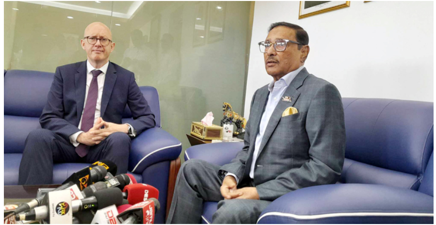 নির্বাচন নিয়ে কোনো উদ্বেগের কথা বলেনি ইইউ: ওবায়দুল কাদের