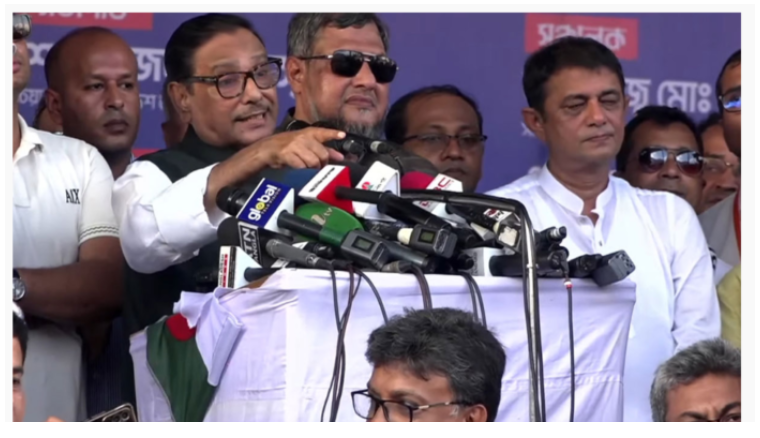 তারেকের বিরুদ্ধে খেলা হবে : ওবায়দুল কাদের