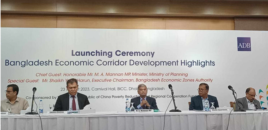 অর্থনৈতিক করিডোর ৫০ সালে ৭ কোটি মানুষের কর্মসংস্থান হবে: এডিবি