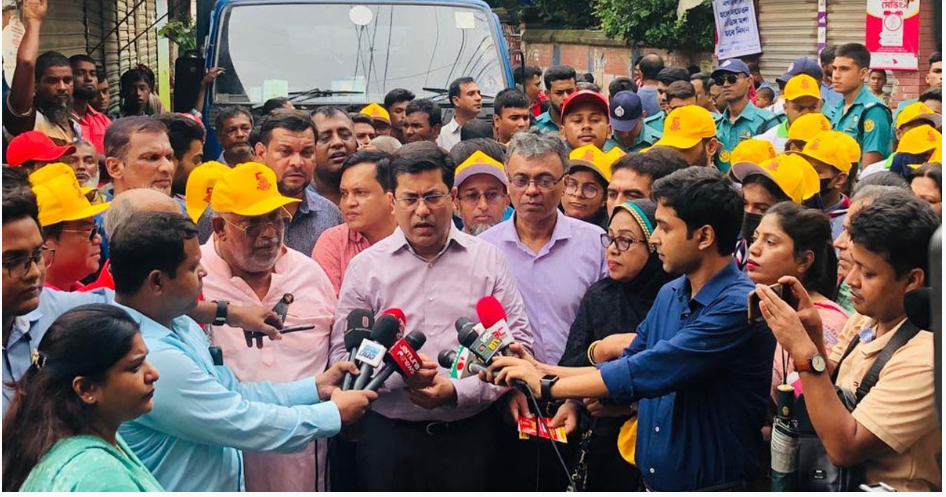 স্থাপনা-আঙিনা পরিচ্ছন্ন রেখে পানি জমতে না দেওয়া নাগরিক দায়িত্ব