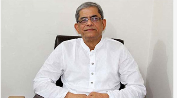 ত্রাণ তহবিলের চেক বিষয়ে যা বললেন মির্জা ফখরুল