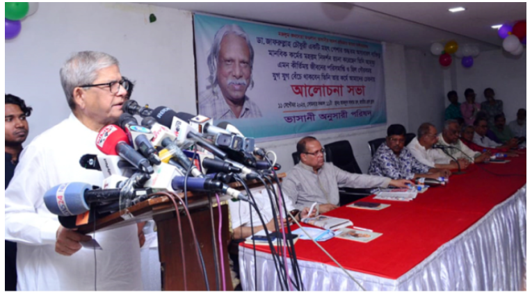 দেশবাসী অন্তর থেকে সরকারের পরিবর্তন চায়: ফখরুল