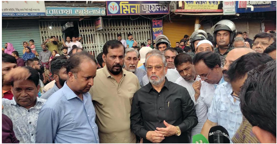 অগ্নিনির্বাপণে প্রয়োজনীয় ব্যবস্থা নিতে সরকার ব্যর্থ: জিএম কাদের