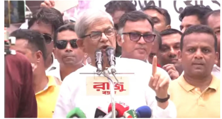 আ’লীগ সরকার চুরি করে দেশকে ফোকলা বানিয়েছে: মির্জা ফখরুল