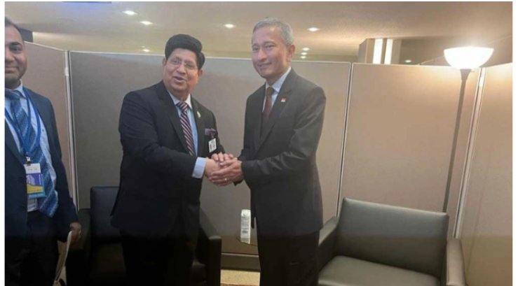 ঢাকায় সিঙ্গাপুরের হাইকমিশন স্থাপনের আশ্বাস