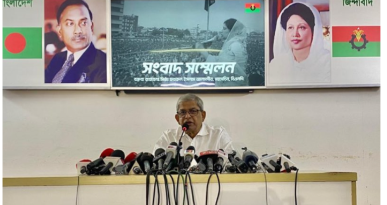 ঢাকায় ঢুকে ফখরুল বললেন, তাপসের কথা গুরুত্বই দেই না