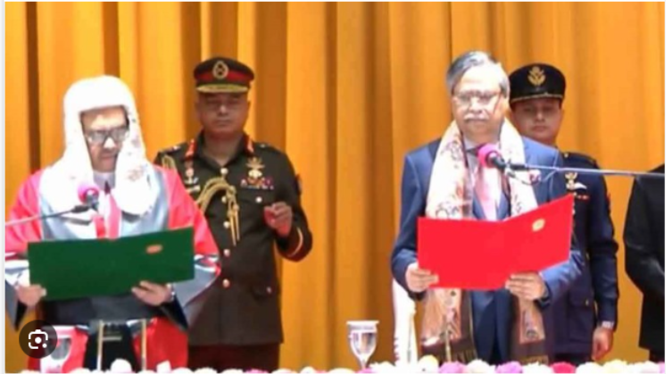 প্রধান বিচারপতি হিসেবে শপথ নিলেন ওবায়দুল হাসান
