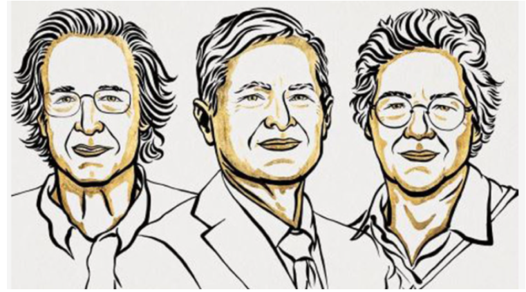 পদার্থে নোবেল পেলেন ৩ জন