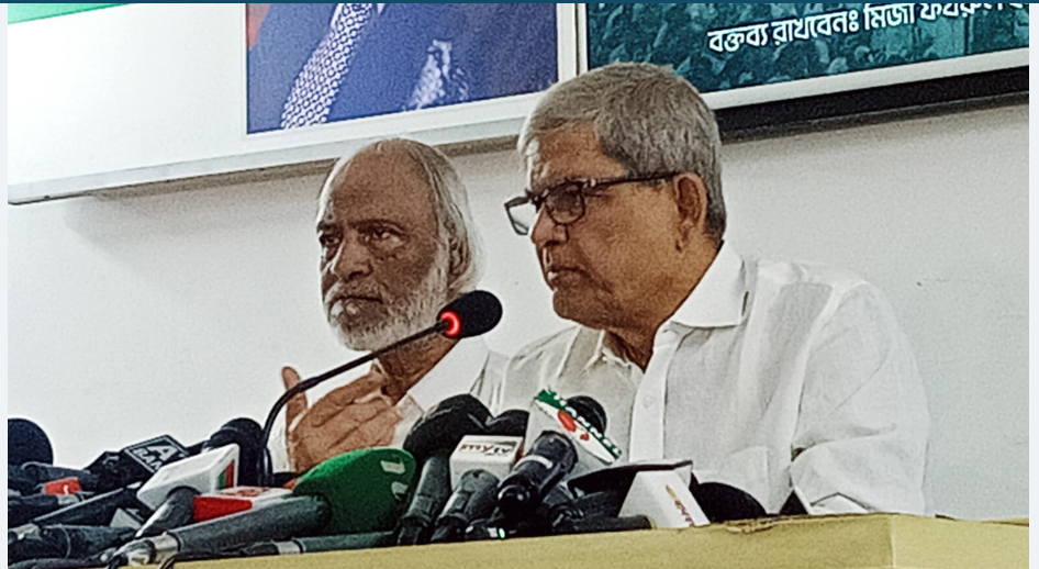 রাজনৈতিক পরিস্থিতি পরিবর্তনে ‘তিন দিনই’ যথেষ্ট : মির্জা ফখরুল