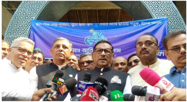 দু-একটা দল অংশ না নিলেও নির্বাচন বন্ধ হবে না: ওবায়দুল কাদের