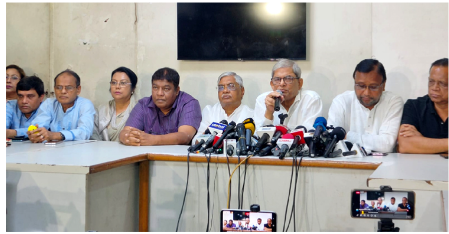 ২৮ অক্টোবর শান্তিপূর্ণ সমাবেশ, নেতাকর্মীরা বসে পড়বে না মির্জা ফখরুল