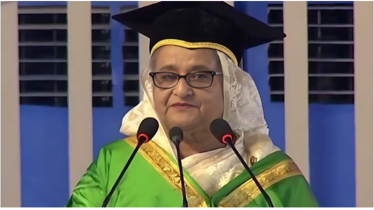 জাতির পিতার বাংলাদেশ গড়াই আমার একমাত্র লক্ষ্য: প্রধানমন্ত্রী