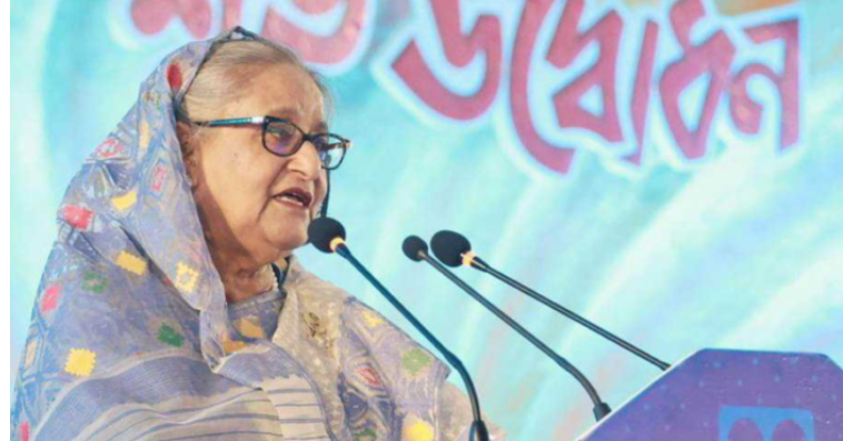 অসমাপ্ত কাজ সমাপ্তে নৌকায় ভোট চাইলেন শেখ হাসিনা