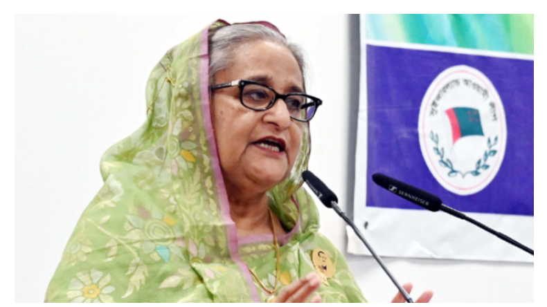 আওয়ামী লীগের মনোনয়ন ফরম বিক্রি উদ্বোধন করলেন শেখ হাসিনা