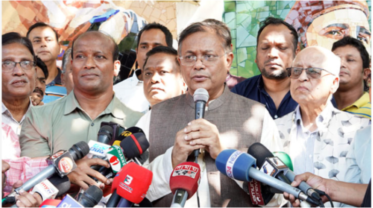 রাজনৈতিক দলের সাথে সংলাপ হয়, আগুন সন্ত্রাসীদের সাথে নয় তথ্যমন্ত্রী