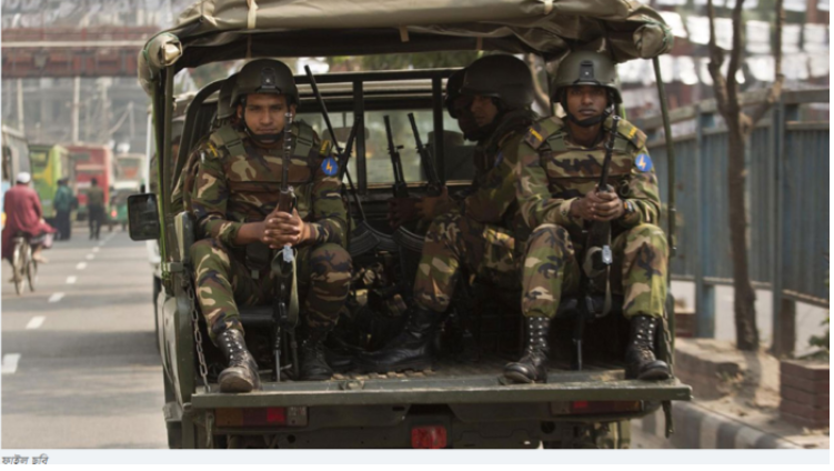 নির্বাচনে সেনা মোতায়েনের নীতিগত অনুমোদন দিয়েছেন রাষ্ট্রপতি