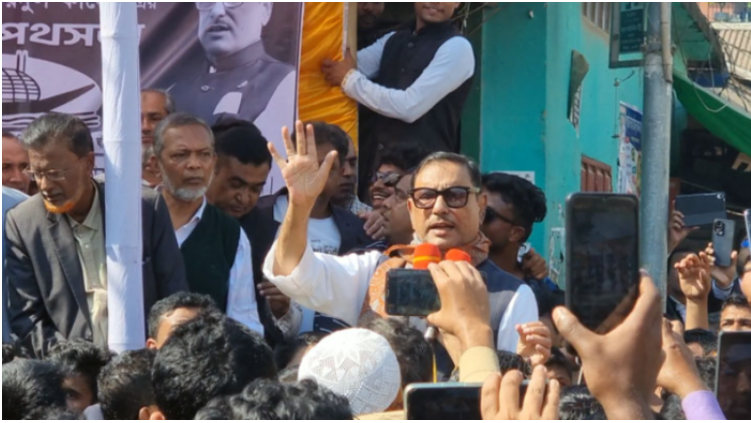 বিএনপির কোমর ভেঙে গেছে, আর দাঁড়াতে পারবে না: ওবায়দুল কাদের